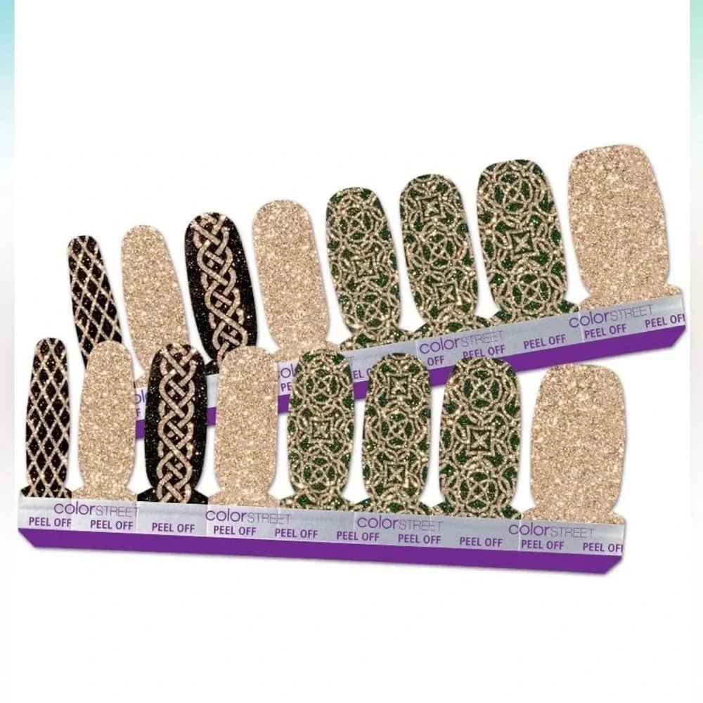 Color Street nail polish strips in Celtic Tales retired RARE RETIRED